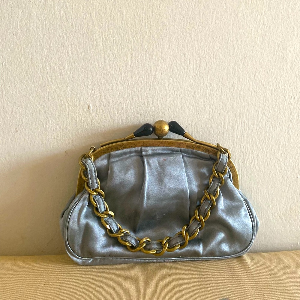 J. Crew Satin Clutch